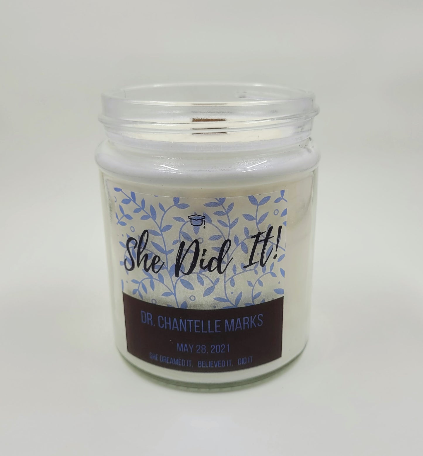 She Did It | Memorable Candles Co